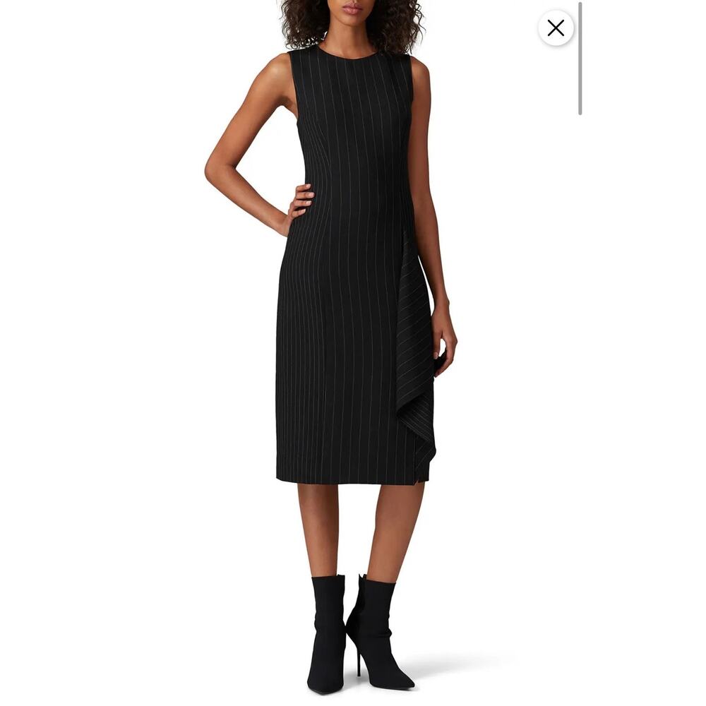 Diane Von Furstenberg DVF Pinstripe Sheath Size 0 Dress